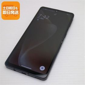 美品 AQUOS sense7 plus A208SH ブラック スマホ 中古あすつく 土日祝発送 即日発送