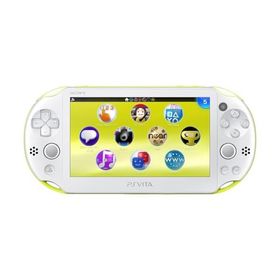 【整備済み品】 PlayStation Vita Wi-Fiモデル ライムグリーン/ホワイト (PCH-2000ZA13) バッテリー交換済み 【メーカー生産終了】 [video game]