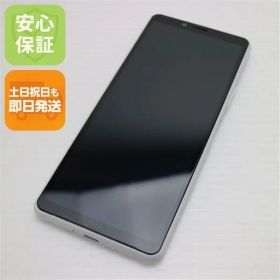 新品同様 SO-41A Xperia 10 II ホワイト スマホ 白ロム 土日祝発送OK 04000