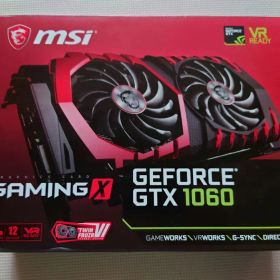 【ジャンク】GEFORCE GTX 1060 GAMING X 6G
