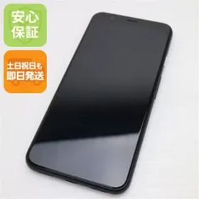 美品 SIMフリー Google Pixel 4 64GB ジャストブラック スマホ 本体 白ロム 土日祝発送OK 05000