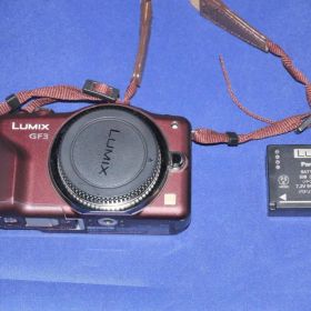 高画質 軽量 パナソニック LUMIX DMC-GF3 ボディ ブラウン