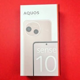 【新品・未開封】AQUOSsense10 6GB/128GB ペールピンク