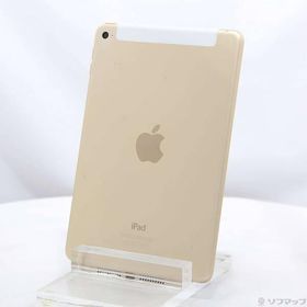 〔中古〕Apple(アップル) iPad mini 4 128GB ゴールド MK782J／A SIMフリー〔352-ud〕