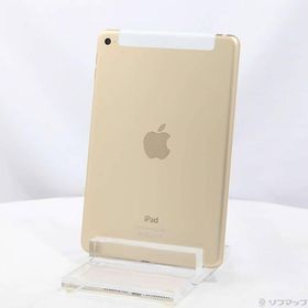 〔中古〕Apple(アップル) iPad mini 4 16GB ゴールド MK712J／A auロック解除SIMフリー〔262-ud〕