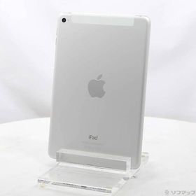 〔中古〕Apple(アップル) iPad mini 4 64GB シルバー MK732J／A docomoロック解除SIMフリー〔349-ud〕