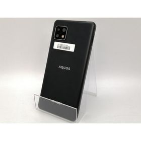 【中古】SHARP 楽天モバイル 【SIMフリー】 AQUOS sense5G ブラック 4GB 64GB SH-M17【三宮センター】保証期間１ヶ月【ランクB】