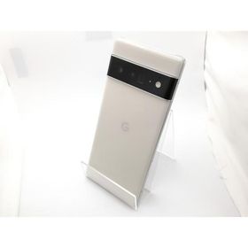 【中古】Google 国内版 【SIMフリー】 Pixel 6 Pro クラウディホワイト 12GB 128GB GF5KQ【秋葉3号】保証期間１ヶ月【ランクC】