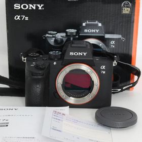 ボーナスストア+5％【美品】SONY α7 III ILCE-7M3 ボディ 35mmフルサイズ ミラーレスカメラ アルファ ソニー 本体