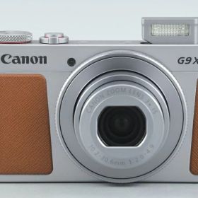 【中古】Canon キヤノン PowerShot G9 X Mark II シルバー コンパクトデジタルカメラ