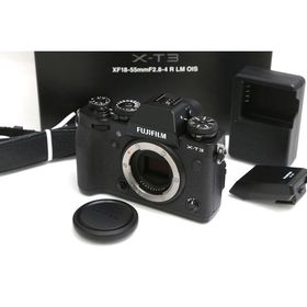 【全額返金保証】美品｜富士フイルム FUJIFILM X-T3 ボディ ブラック（センサー清掃済） CA01-B4136-2P5