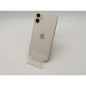 【中古】Apple au 【SIMロック解除済み】 iPhone 12 mini 64GB ホワイト MGA63J/A【OSU301】保証期間1ヶ月【ランクC】