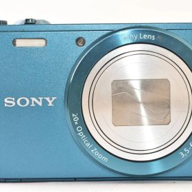 ★ジャンク品★ SONY ソニー Cyber-shot DSC-WX300 ブルー コンパクトデジタルカメラ J2512036