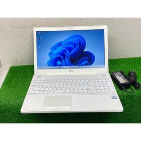 FUJITSU LIFEBOOK AH50/C3 i7第7世代 ノートPC Core i7-7700HQ 富士通ノートパソコン メモリ8GB SSD120GB カメラ 15.6 インチ LAPTOP