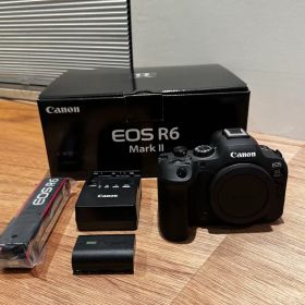 【美品】Canon EOS R6 Mark II 本体/ ケージ付き