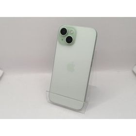 【中古】Apple 国内版 【SIMフリー】 iPhone 15 128GB グリーン MTMM3J/A【大須アメ横】保証期間１ヶ月【ランクB】