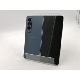 【中古】SAMSUNG docomo 【SIMフリー】 Galaxy Z Fold4 12GB 256GB SC-55C グレイグリーン【千葉】保証期間１ヶ月【ランクB】