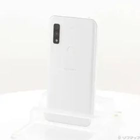 〔中古品〕 arrows We 64GB ホワイト FCG01 au SIMフリー【295】