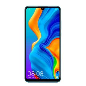 【整備済み品】 HUAWEI P30 Lite スマートフォン SIMフリー ピーコックブルー (整備済み品)