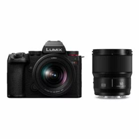 【新品】パナソニック LUMIX DC-S5M2W [標準ズームレンズ・単焦点レンズキット]【選べる5年間延長保証対象(別料金)】