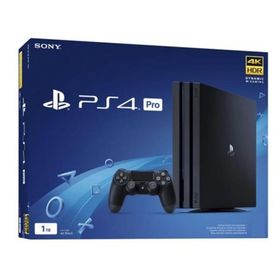 【整備済み品】 PlayStation 4 Pro ジェット・ブラック 1TB(CUH-7100BB01) PS4 プレイステーション4 プロ 180日保証 【メーカー生産終了】 [video game]