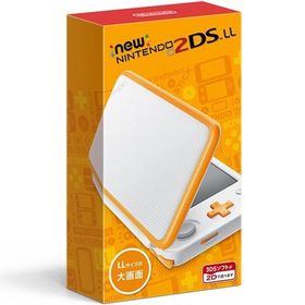 【整備済み品】 Newニンテンドー2DS LL 【ホワイト×オレンジ】 SDカードフォーマット済 [video game]