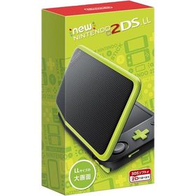【整備済み品】 Newニンテンドー2DS LL ブラック×ライム SDカードフォーマット済 [video game]