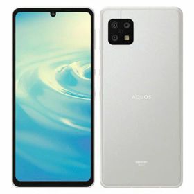 【中古】【安心保証】 AQUOS sense6s SHG07[64GB] UQモバイル シルバー