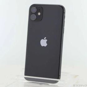 〔中古品〕 iPhone11 64GB ブラック MHDA3J／A SIMフリー【349】
