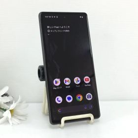 【美品】Google Pixel 7a 128GB Charcoal チャコール au 動作品