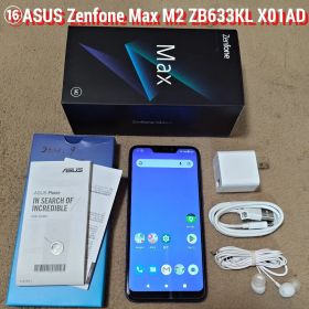 ⑯ASUS Zenfone Max M2 ZB633KL 極美品ROM:64GB