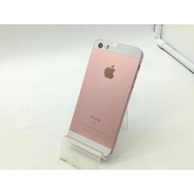 【中古】Apple au 【SIMロック解除済み】 iPhone SE （第1世代） 64GB ローズゴールド MLXQ2J/A【OSU301】保証期間１ヶ月【ランクC】