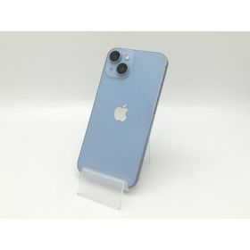 【中古】Apple 国内版 【SIMフリー】 iPhone 14 128GB ブルー MPVJ3J/A【博多】保証期間１ヶ月【ランクC】