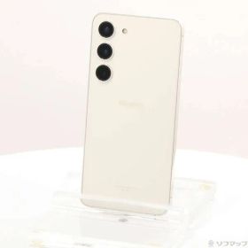 ソフマップ 〔中古品〕 Galaxy S23 256GB クリーム SC-51D docomo SIMフリー【258】