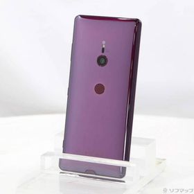 〔中古〕SONY(ソニー) Xperia XZ3 64GB ボルドーレッド SOV39 auロック解除SIMフリー〔344-ud〕