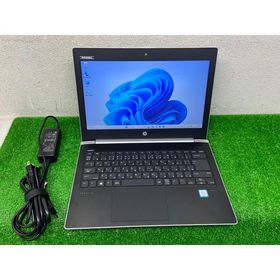 HP Probook 430 G5 laptop CORE i7-8500U CORE i7 第8世代 ノートPC中古 メモリ8GB SSD256GB カメラ 13.3 インチ HP ノートパソコン