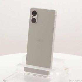 〔中古〕SONY(ソニー) Xperia 5 V 128GB プラチナシルバー SOG12 au SIMフリー〔258-ud〕