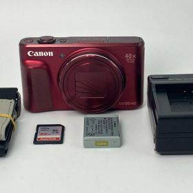 【返品保証・動作確認済】Canon PowerShot SX720 HS レッド コンパクトデジタルカメラ