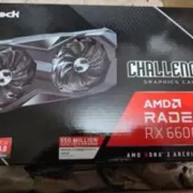 ASRock AMD Radeon RX6600 GDDR6 8GB 搭載
