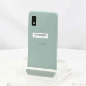 【中古】SHARP(シャープ) AQUOS wish 64GB オリーブグリーン A104SH Y!mobile SIMフリー 【196-ud】