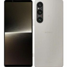 【中古】【安心保証】 Xperia 1 V XQ-DQ44[512GB] SIMフリー プラチナシルバー