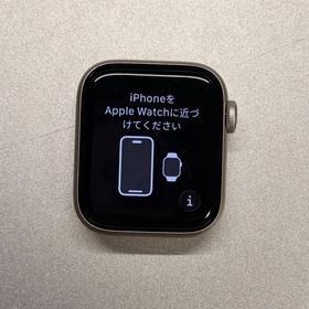 アップルウォッチ(Apple Watch)のApple Watch SE（GPSモデル）40mmスターライトアルミニウム(その他)