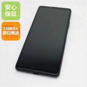 【中古】安心保証 美品 Xperia 10 III SOG04 ブラック 白ロム 本体 即日発送 土日祝発送OK あす楽