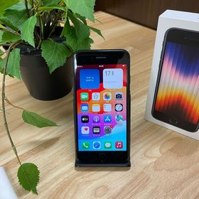 iPhoneSE 第3世代 128GB SIMフリー ミッドナイト 送料無料