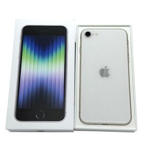 iPhone SE(第3世代) 64GB スターライト ソフトバンク版 バッテリー84％