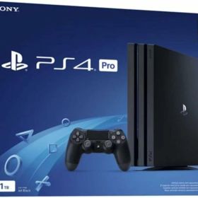 【整備済み品】 SONY ソニー PlayStation 4 Pro ジェット・ブラック 1TB CUH-7000BB01 PS4 プレステ4 プレイステーション4 プロ 180日保証 【メーカー生産終了】