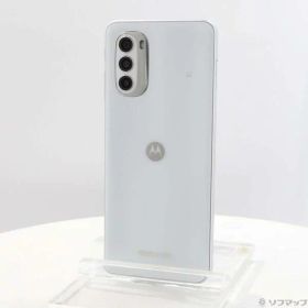 【中古】Motorola(モトローラ) moto g52j 5G 128GB パールホワイト PATM0001JP SIMフリー 【269-ud】