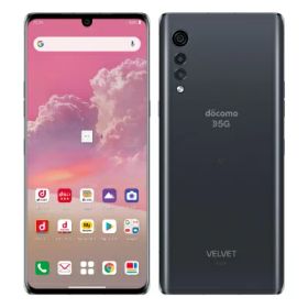 【SIMロック解除済】【ネットワーク利用制限−】docomo LG VELVET L-52A Aurora Gray LG電子 当社3ヶ月間保証 中古 イオシス