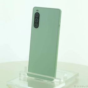 〔中古品〕 Xperia 10 V 128GB セージグリーン SOSAY4 Softbank SIMフリー【198】