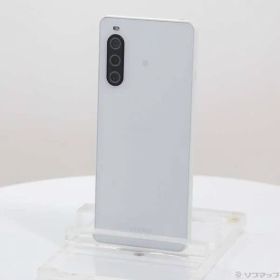 〔中古品〕 Xperia 10 V 128GB ホワイト XQ-DC44 SIMフリー【262】